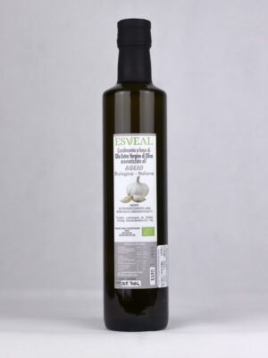 Condimento a base di Olio EVO bio all'Aglio bio 500ml - ESVEAL