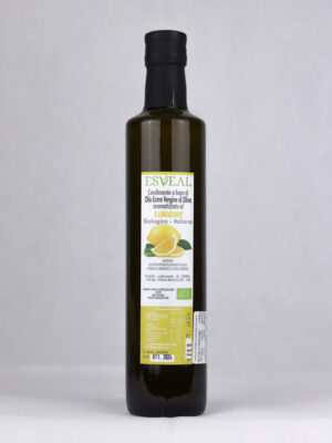 Condimento a base di Olio EVO bio al Limone bio 500ml - ESVEAL