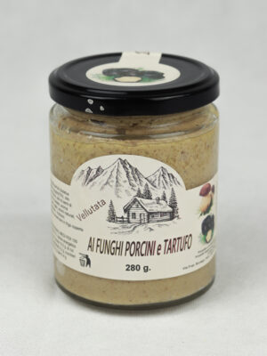 Vellutata ai Funghi Porcini e Tartufo 280g - Mario Masé