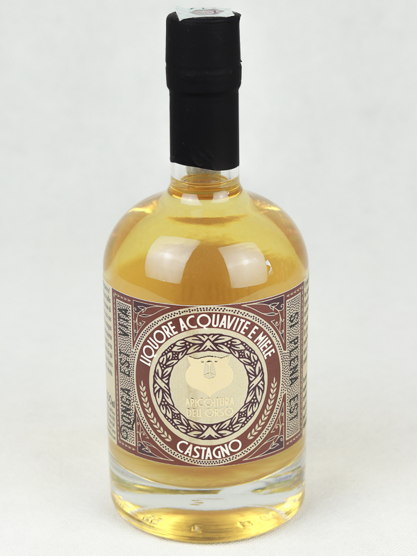 Liquore Acquavite e Miele di Castagno 500ml - Apicoltura dell'Orso