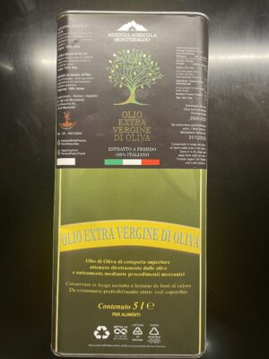 Olio extravergine d’oliva azienda agricola Monte Baldo 5 litri